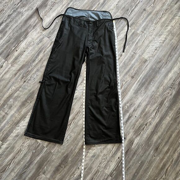 Diesel Linen Blend Ottolinger Wide Leg Zip Vent Pants M - Picture 5 of 15